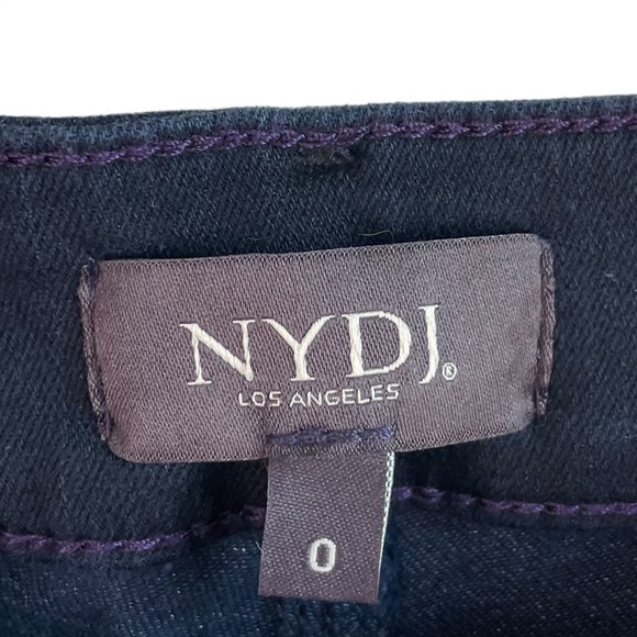 NWT NYDJ Billie Mini Bootcut Jean w/ Side Slit, Size 0 - Picture 5 of 8